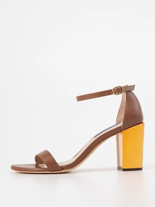Foto van product Sandalen met hoge hak Stuart Weitzman bruin