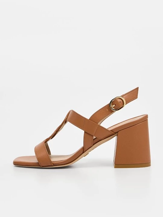 Foto van product Sandalen met hoge hak Stuart Weitzman lichtbruin