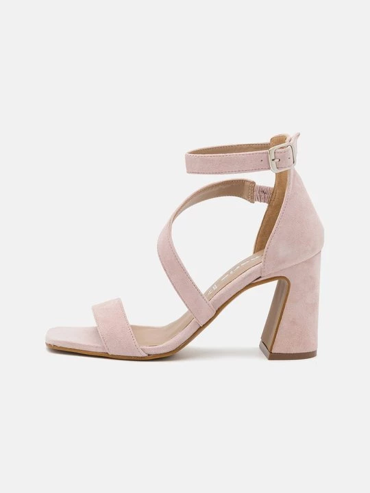Foto van product Sandalen met hoge hak Tamaris roze