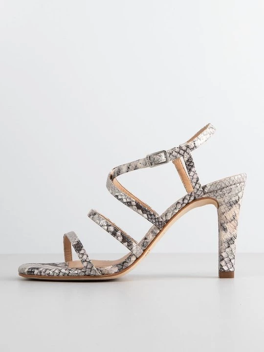 Foto van product Sandalen met hoge hak Unisa zilverkleurig