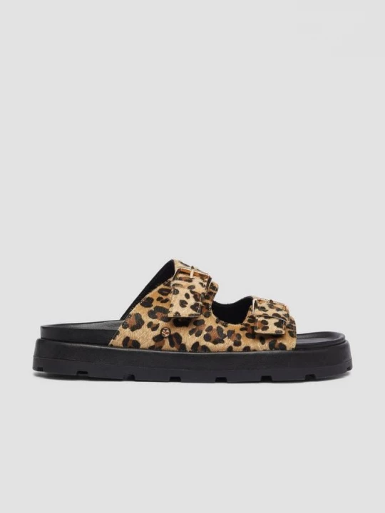 Foto van product Sandalen met juwelendetail en leoprint s.Oliver