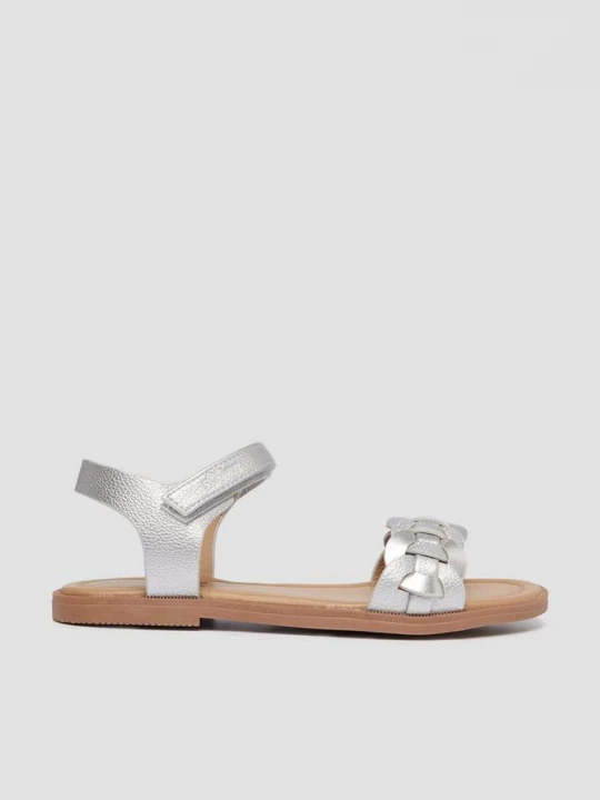 Foto van product Sandalen met klittenbandsluiting s.Oliver zilver