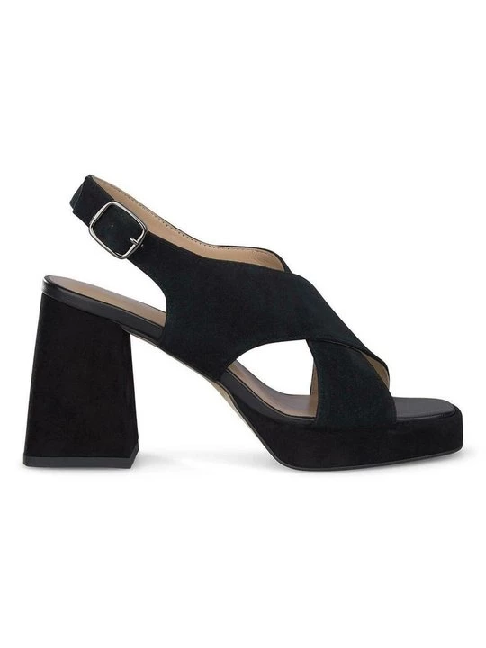 Foto van product Sandalen met plateauzool Alma en Pena donkerblauw