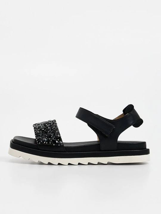 Foto van product Sandalen met plateauzool Alma en Pena zwart