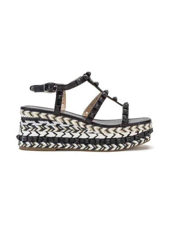 Foto van product Sandalen met plateauzool Alma en Pena zwart