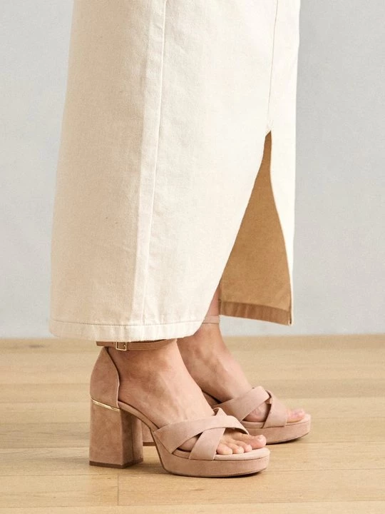 Foto van product Sandalen met plateauzool Anna Field Wide Fit By Zalando beżowy