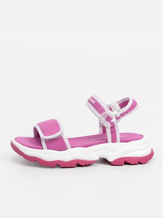 Foto van product Sandalen met plateauzool Armani Exchange donkerroze