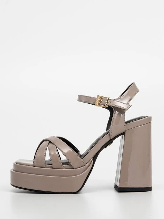 Foto van product Sandalen met plateauzool Buffalo taupe
