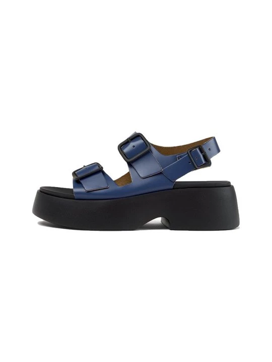 Foto van product Sandalen met plateauzool Camper blauw