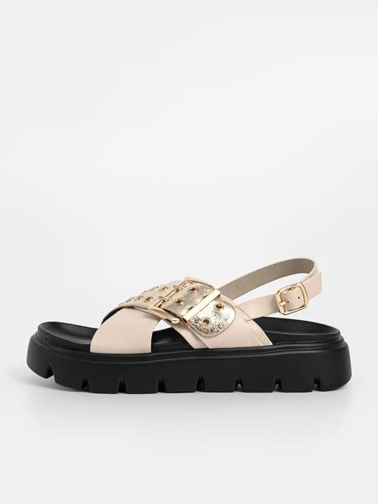 Foto van product Sandalen met plateauzool Cassis Côte D'azur beżowy