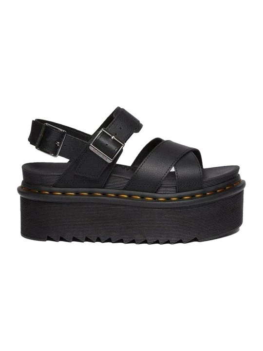 Foto van product Sandalen met plateauzool Dr. Martens zwart