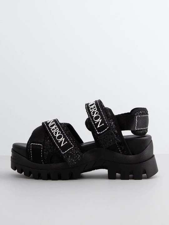 Foto van product Sandalen met plateauzool J.W. Anderson zwart