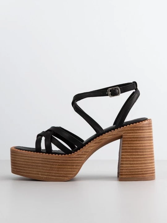 Foto van product Sandalen met plateauzool Jeffrey Campbell zwart