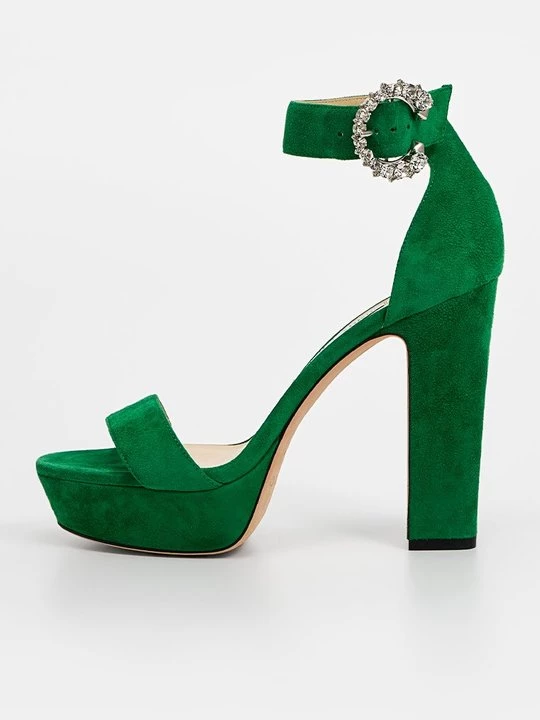 Foto van product Sandalen met plateauzool Jimmy Choo groen