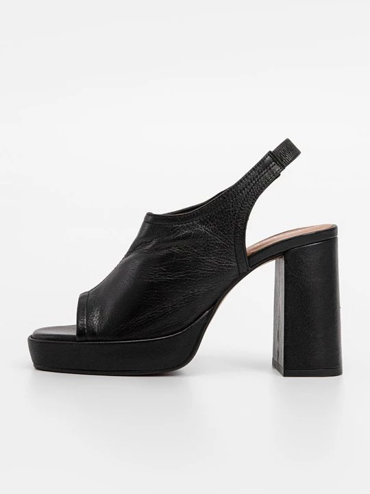 Foto van product Sandalen met plateauzool Jonak zwart