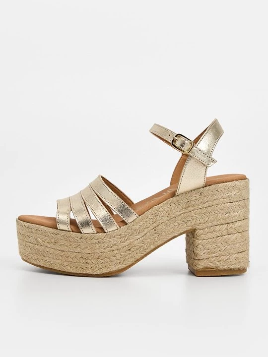Foto van product Sandalen met plateauzool Kanna