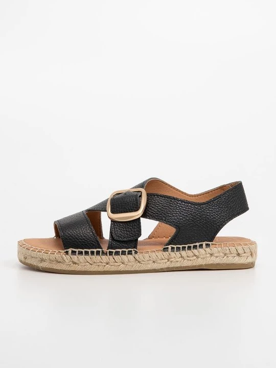 Foto van product Sandalen met plateauzool Kanna zwart