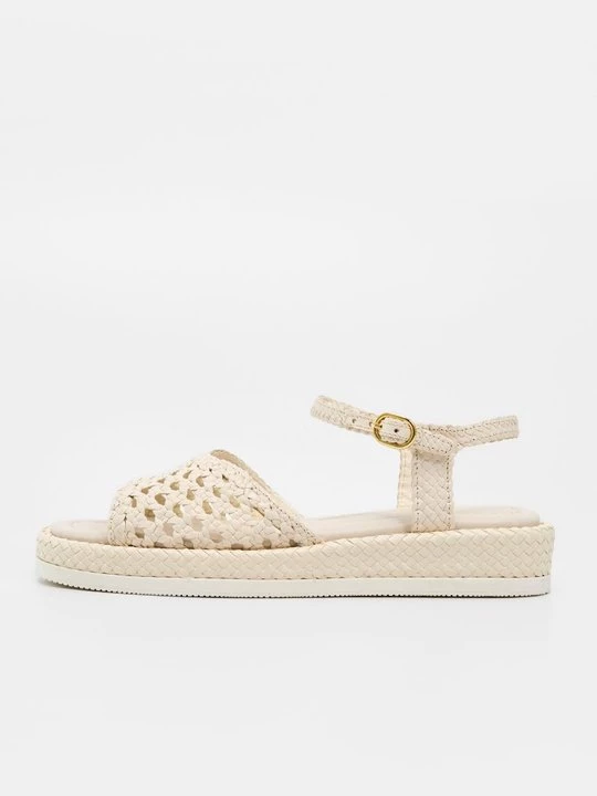 Foto van product Sandalen met plateauzool MELVIN & HAMILTON wit