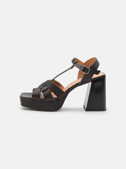 Foto van product Sandalen met plateauzool Mtng zwart