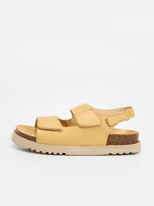 Foto van product Sandalen met plateauzool Scholl geel