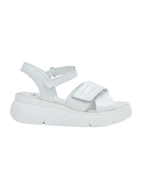Foto van product Sandalen met plateauzool Scholl wit
