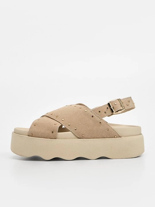 Foto van product Sandalen met plateauzool Scholl wit