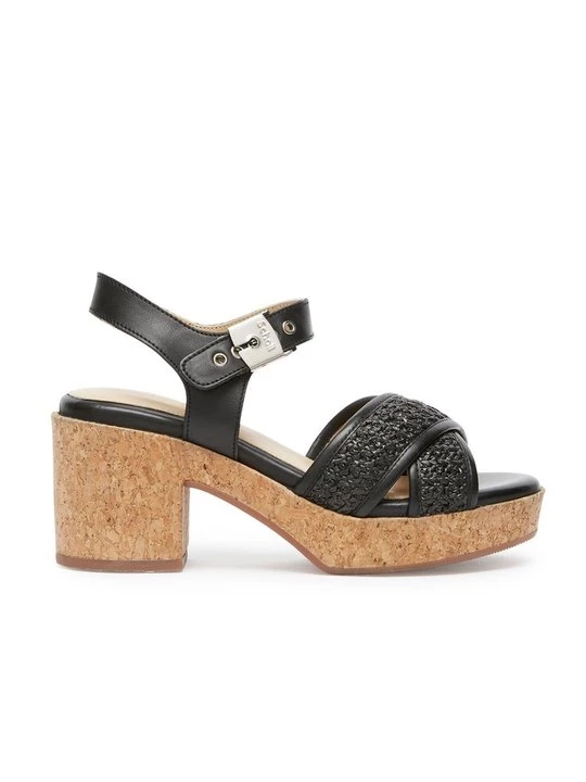 Foto van product Sandalen met plateauzool Scholl zwart