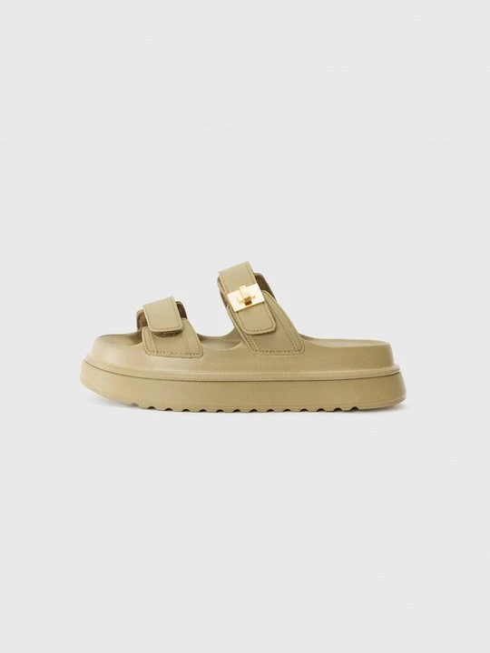 Foto van product Sandalen met plateauzool Steve Madden olijfgroen