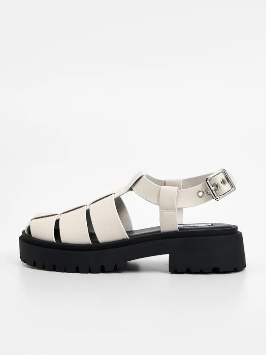 Foto van product Sandalen met plateauzool Steve Madden wit