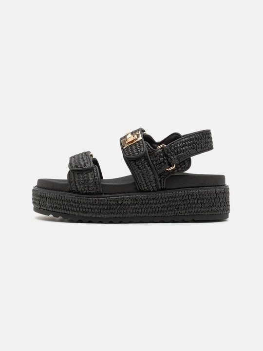 Foto van product Sandalen met plateauzool Steve Madden zwart