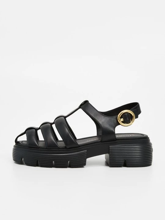 Foto van product Sandalen met plateauzool Stuart Weitzman zwart
