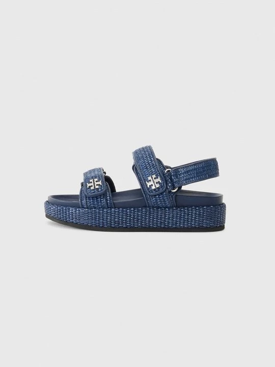 Foto van product Sandalen met plateauzool Tory Burch donkerblauw