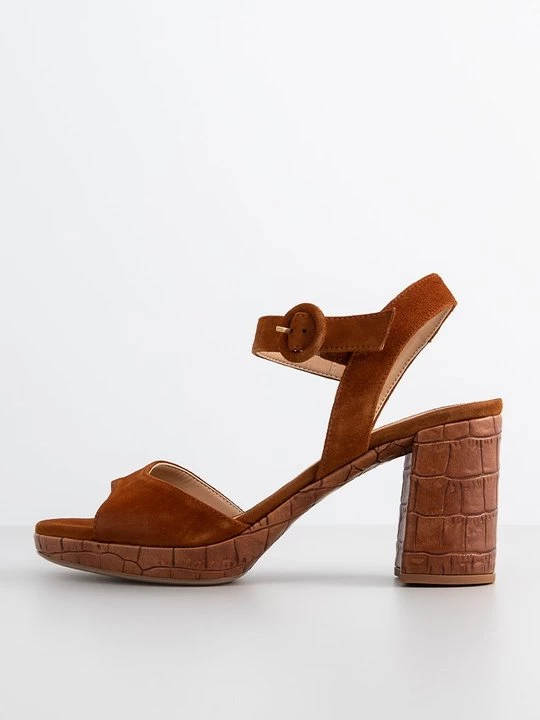 Foto van product Sandalen met plateauzool Unisa bruin