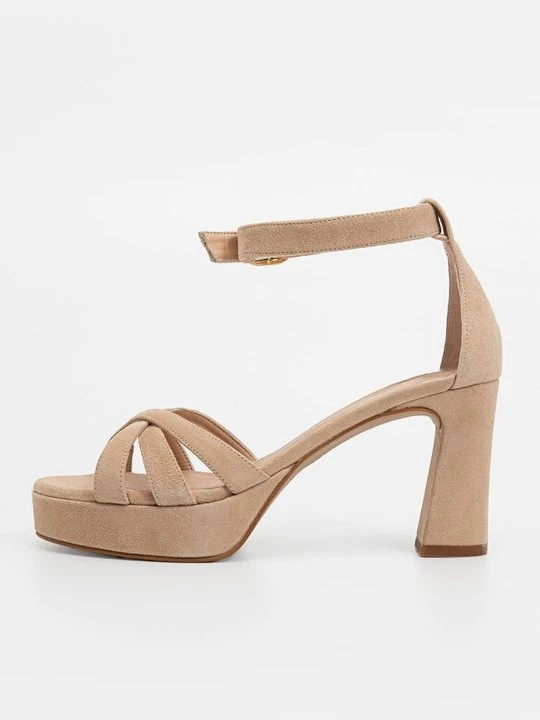 Foto van product Sandalen met plateauzool Unisa nude
