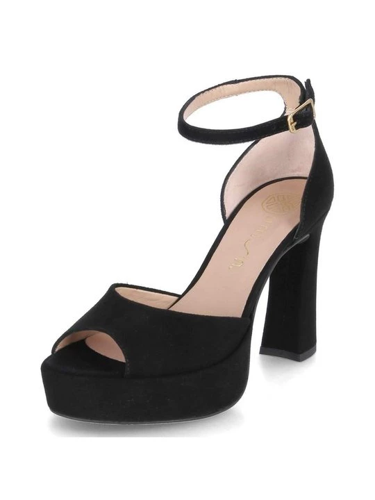 Foto van product Sandalen met plateauzool Unisa zwart