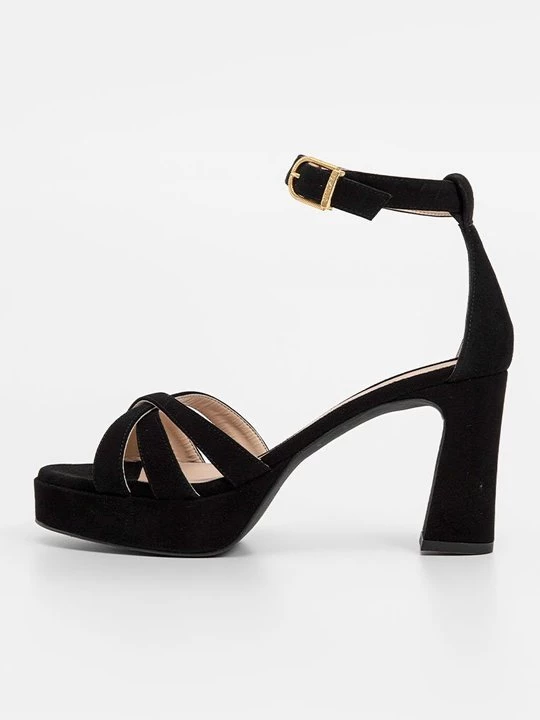 Foto van product Sandalen met plateauzool Unisa zwart