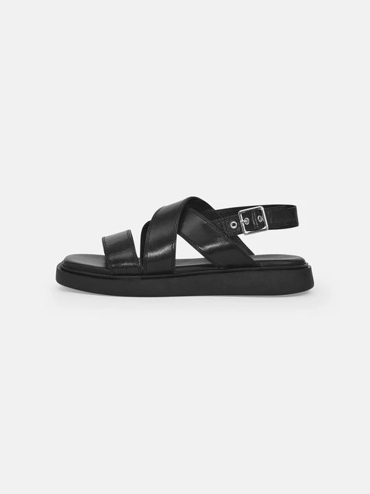 Foto van product Sandalen met plateauzool Vagabond zwart