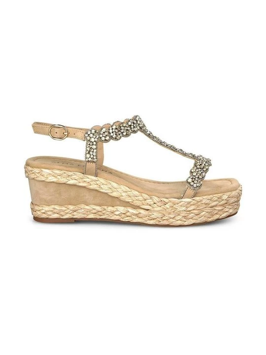 Foto van product Sandalen met sleehak Alma en Pena donkerroze