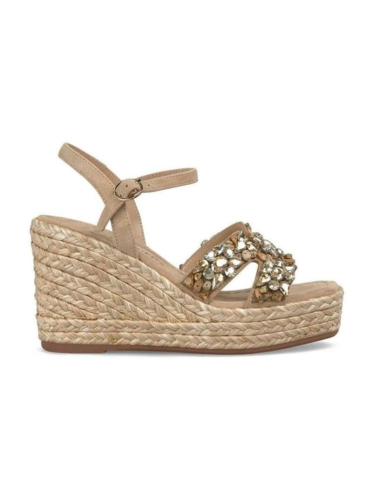 Foto van product Sandalen met sleehak Alma en Pena donkerroze