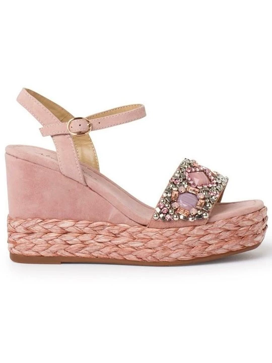 Foto van product Sandalen met sleehak Alma en Pena roze