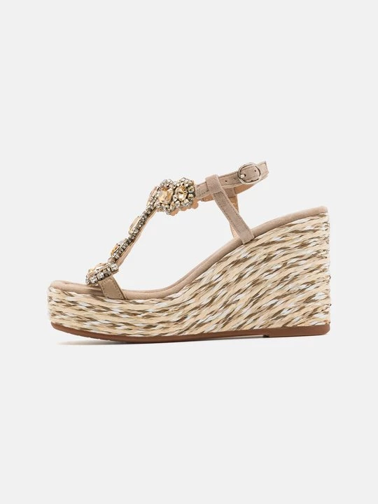 Foto van product Sandalen met sleehak Alma en Pena zwart