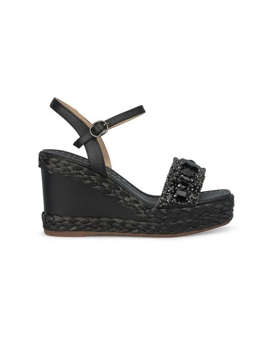 Foto van product Sandalen met sleehak Alma en Pena zwart