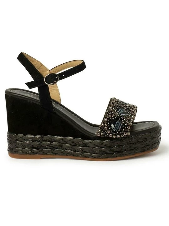 Foto van product Sandalen met sleehak Alma en Pena zwart