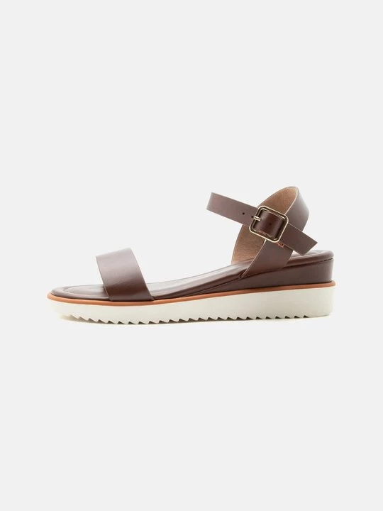 Foto van product Sandalen met sleehak Anna Field Wide Fit By Zalando cognac