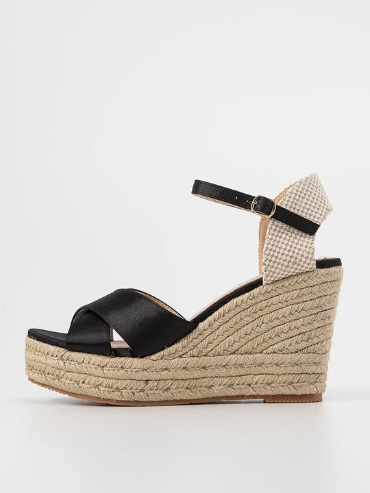 Foto van product Sandalen met sleehak CAFèNOIR zwart