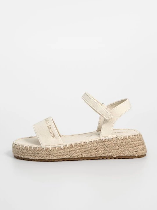 Foto van product Sandalen met sleehak Calvin Klein Jeans beżowy
