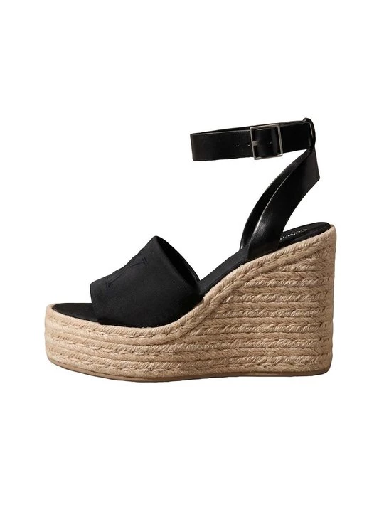 Foto van product Sandalen met sleehak Calvin Klein zwart