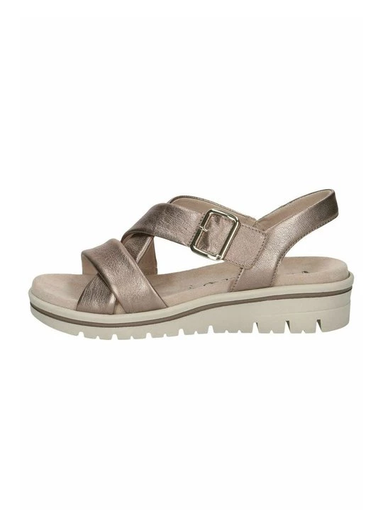 Foto van product Sandalen met sleehak Caprice bruin