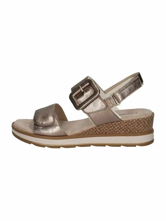 Foto van product Sandalen met sleehak Caprice bruin