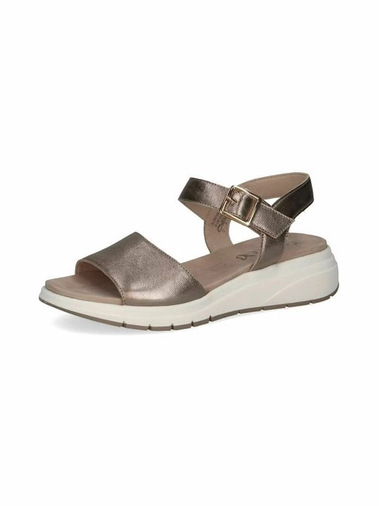 Foto van product Sandalen met sleehak Caprice taupe